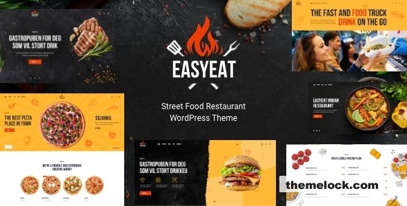 EasyEat v1.0 - Street Food Restaurant WordPress Theme