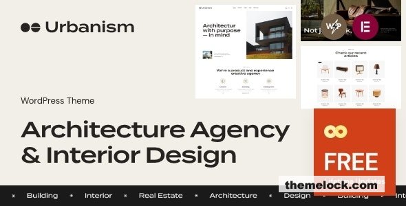 Urbanism v1.0 - Architecture Agency & Interior Design WordPress Theme