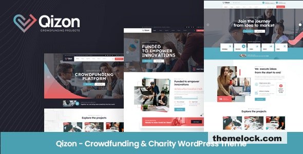Qizon v1.0.1 - Crowdfunding & Charity WordPress Theme