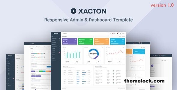 Xacton - Admin & Dashboard Template