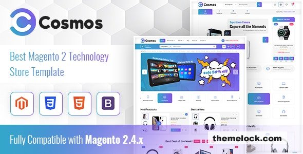 Cosmos v1.3.0 - Hitech Store Magento 2 Theme