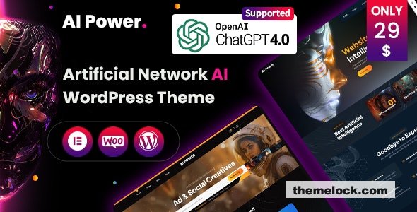 AI Power v1.0 - AI WordPress Theme