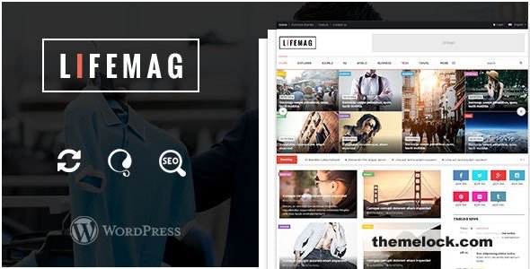 LifeMag v1.0.4 - Responsive Magazine WordPress Theme