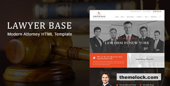 Lawyer Base - Attorney HTML Template