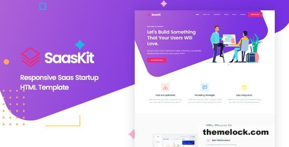 SaasKit - Saas Startup HTML Template