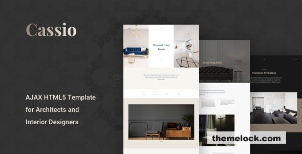 Cassio – Architect Portfolio AJAX HTML5 Template