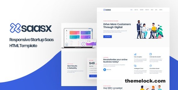 SaasX - Saas Startup HTML Template