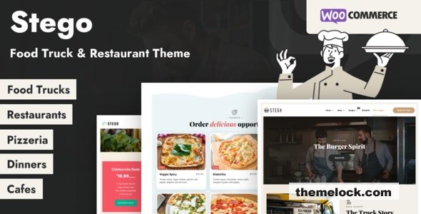 Stego v1.1.0 - Food Truck & Restaurant Theme
