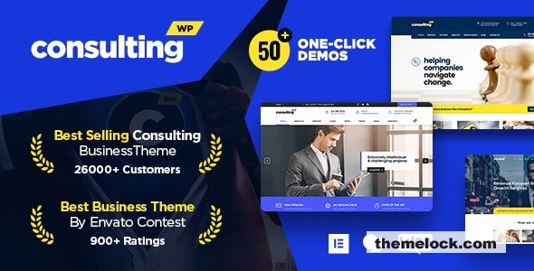 Consulting v6.5.11 - Business, Finance WordPress Theme