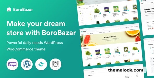 BoroBazar v1.4.0 - Grocery Store WooCommerce WordPress theme