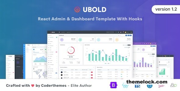 UBold v1.2.0 - React Admin & Dashboard Template