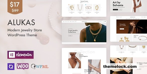 Alukas v1.2.0 - Modern Jewelry Store WordPress Theme
