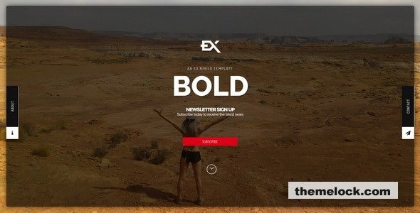 Bold - Responsive Under Construction Template