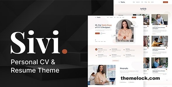 Sivi v1.1 - Personal CV/Resume Theme
