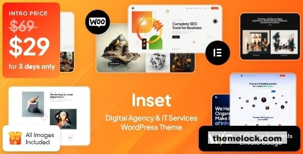 Inset v1.0 - Digital Agency & IT Services WordPress Theme