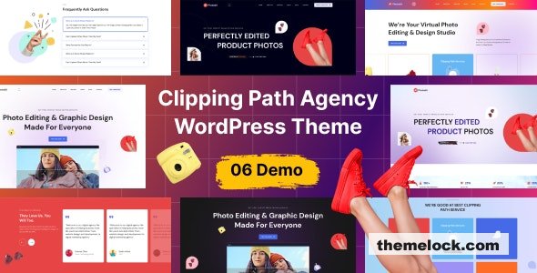 Photodit v1.0.0 - Clipping Path Agency WordPress Theme