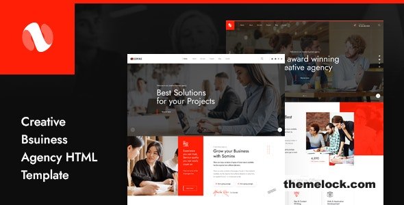 Sominx - Creative Business Agency HTML Template