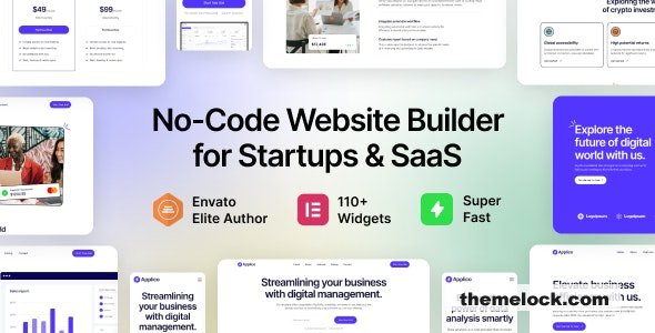 Applico v1.0 - Startup & SaaS WordPress Theme