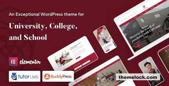 Unicamp v2.2.2 - University and College WordPress Theme
