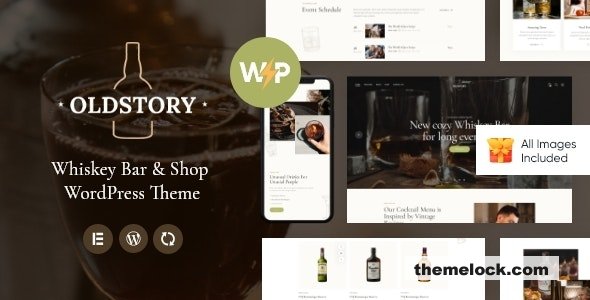 OldStory v2.9 - Whisky Bar | Pub | Restaurant WordPress Theme