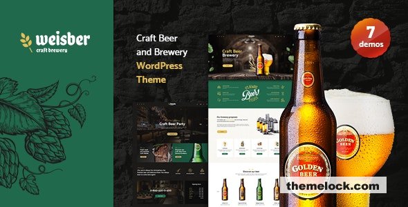 Weisber v1.1.8 - Craft Beer & Brewery WordPress Theme