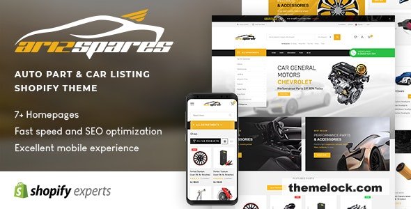 Azirspares v1.0.2 - Auto Part & Car Listing Shopify Theme