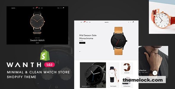 Wanth v1.0.1 - Minimal & Clean Watch Store Shopify Theme