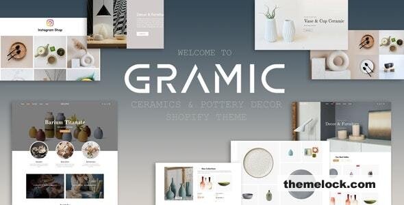 Gramic - Ceramics & Pottery Decor Shopify Theme