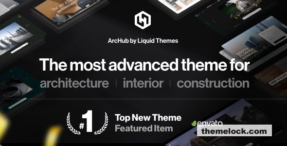 ArcHub v1.2.5 - Architecture and Interior Design WordPress Theme