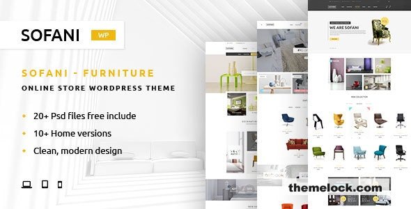 Sofani v1.7.1 - Furniture Store WooCommerce WordPress Theme