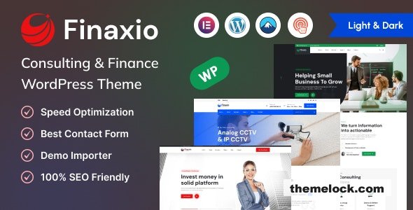 Finaxio v1.0.1 - Consulting & Finance WordPress Theme