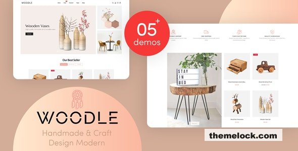 Woodle v1.0 - Handmade And Craft Responsive Shopify Theme