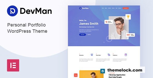 Devman v1.0 - Personal Portfolio WordPress Theme