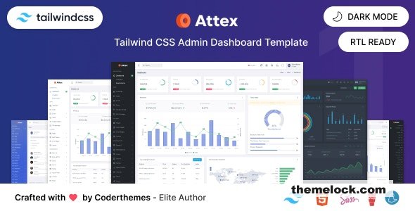 Attex v1.0 - Tailwind CSS Admin & Dashboard Template