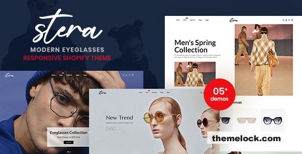Stera - Modern EyeGlasses Responsive Shopify Theme