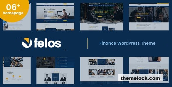 Felos v1.1.1 - Finance WordPress Theme