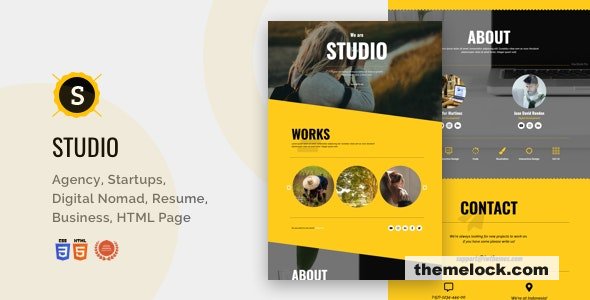 Studio v1.8.1 - Software, Business, Product, IT Startup, Agency, SaaS Html