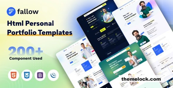 Fallow - Personal Portfolio Resume HTML Template