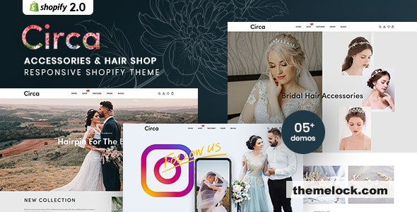 Circa v1.0 - Accessories & Hair Shop Shopify theme