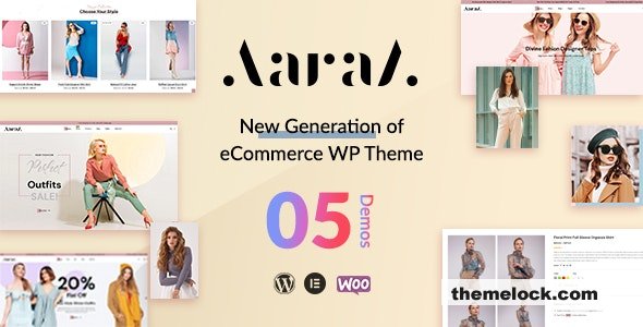 Aaraa v1.0.4 - Fashion Shop Theme