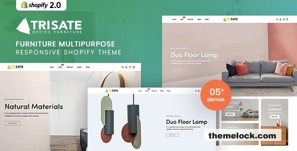 Trisate - Furniture Multipurpose Responsive Shopify Theme