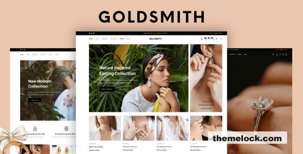 GoldSmith v1.0.8 - Jewelry Store WooCommerce Elementor Theme