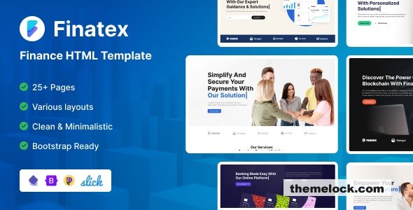 Finatex - Finance Consulting HTML Template