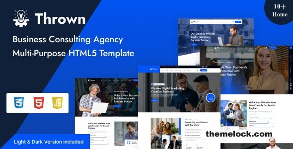 Thrown - Business Consulting Agency Multi-Purpose HTML5 Template