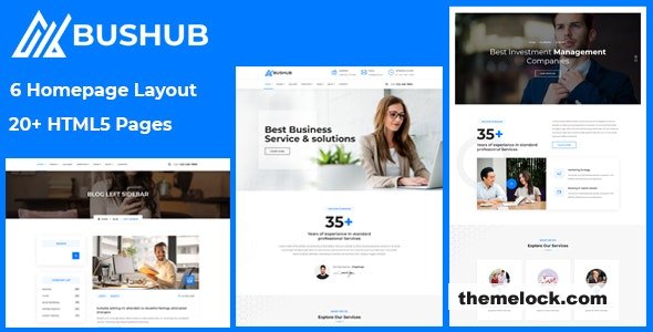 Bushub v1.2 - Multipurpose Consulting & Business Template