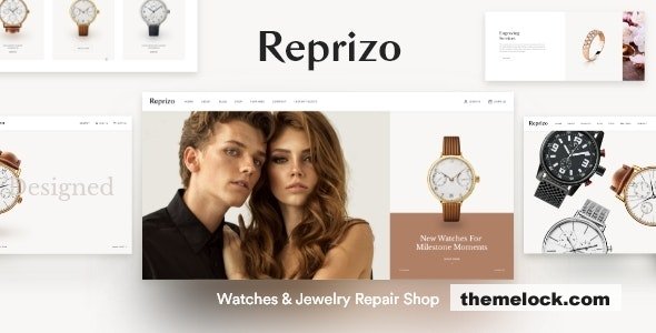 Reprizo v1.0.8 - Jewelry & Watch Shop WordPress Theme