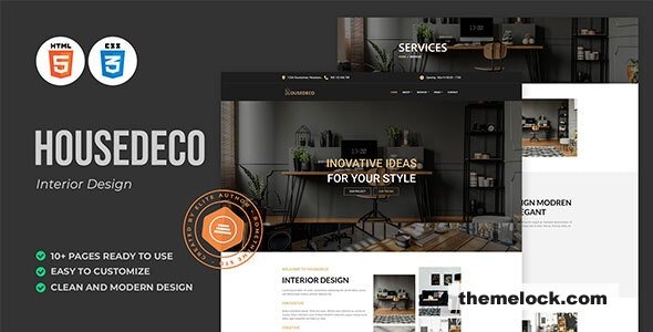 Housedeco - Interior Design HTML Template