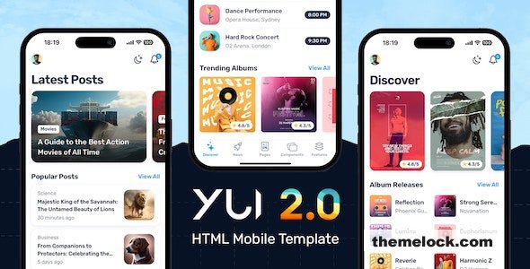 Yui v2.2 - Mobile Template