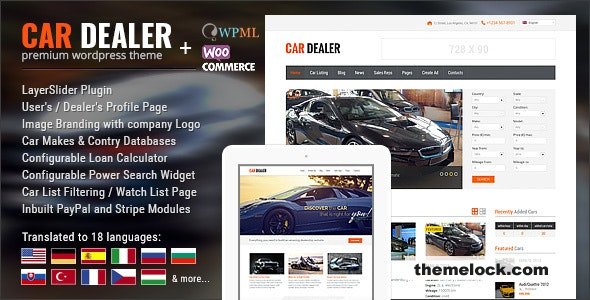 Car Dealership v1.6.0 - Automotive WordPress Theme