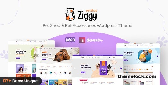 Ziggy v1.2.2 - Pet Shop WordPress Theme
